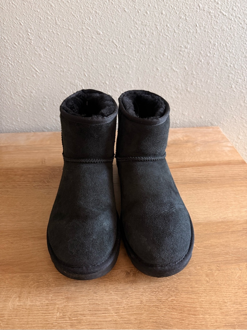 Black Ugg Mini Boots